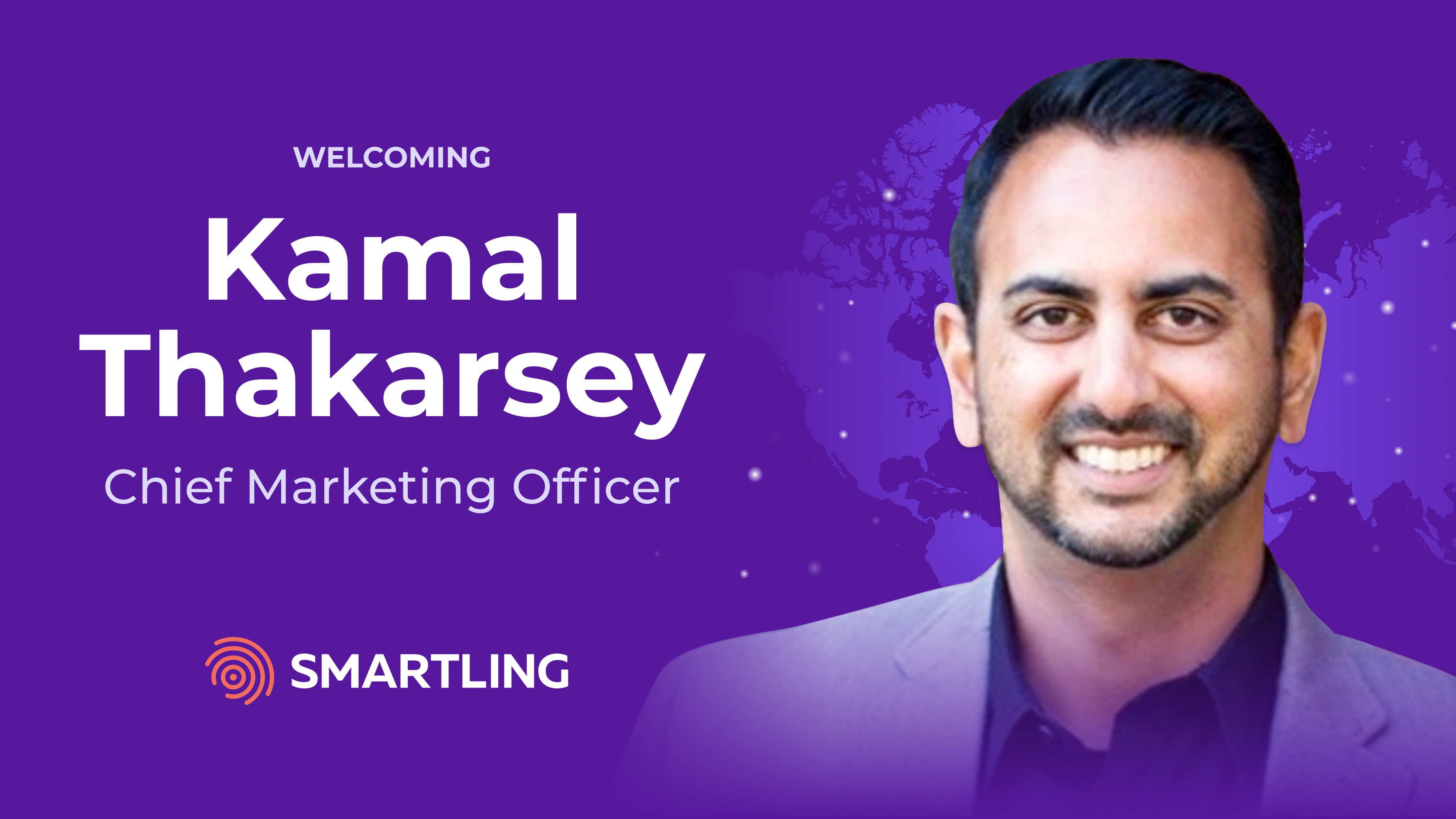 Smartling Kamal Thakarsey est nommé directeur du marketing pour mener à bien la prochaine phase de croissance.