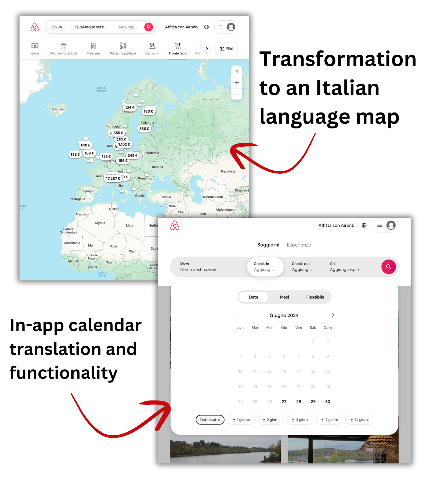 La mondialisation des logiciels d'Airbnb